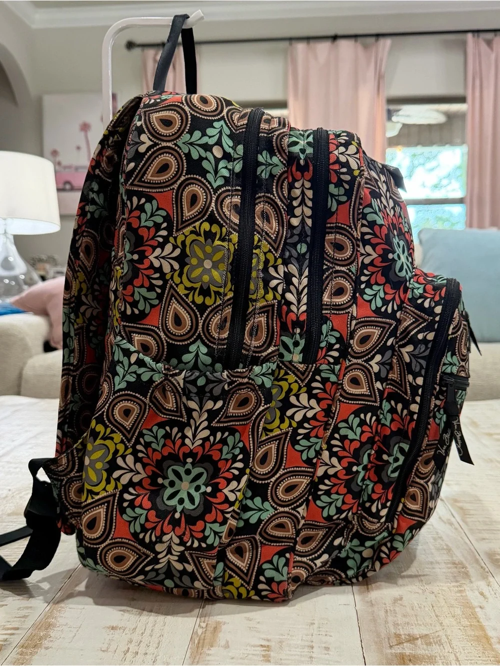 Vera Bradley Lighten Up Campus Laptop Backpack in 